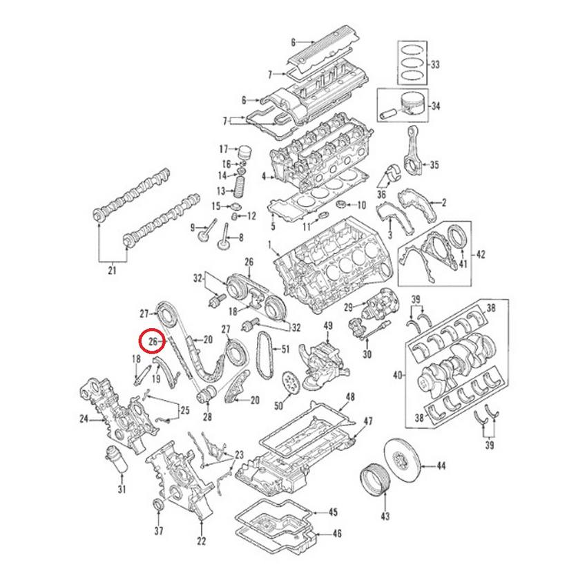 BMW Timing Chain 11311407052